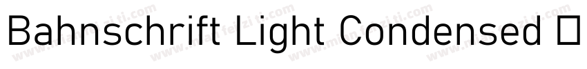 Bahnschrift Light Condensed 亮体字体转换